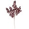 Northlight Glittered Leaves Artificial Christmas Spray - 37" - Red
